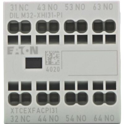 Eaton DILM32-XHI31-#199312 Bloc de contacts auxiliaires - Automatisation industrielle Eaton DILM32-XHI31-#199312 Bloc de contacts auxiliaires - Automatisation industrielle