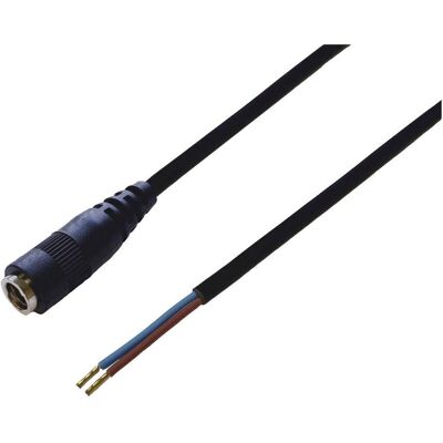 BKL Electronic 075912 Connecteur DC - 2,1 mm, 1,5 m, Noir BKL Electronic 075912 Connecteur DC - 2,1 mm, 1,5 m, Noir