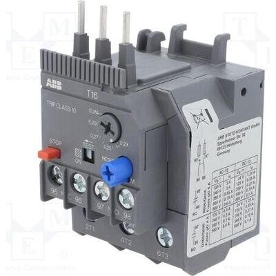 ABB T16-0.31 Relais de surcharge thermique 1SAZ711201R1013, Relai ABB T16-0.31 Relais de surcharge thermique 1SAZ711201R1013, Relai