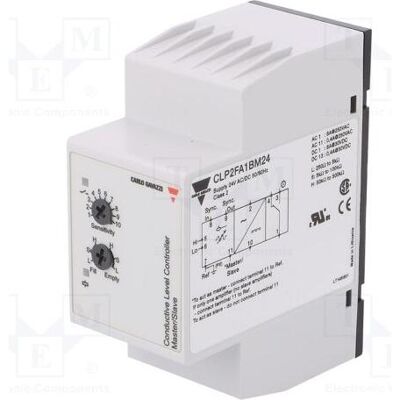 Carlo Gavazzi Relais de surveillance de niveau pour fluide conducteur, 24 V CA, 24 V CC, Relai Carlo Gavazzi Relais de surveillance de niveau pour fluide conducteur, 24 V CA, 24 V CC, Relai