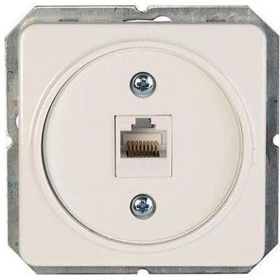 Vila, Prise de courant, Data Socket 1xrj45 R-Ta Lx Valge Vila, Prise de courant, Data Socket 1xrj45 R-Ta Lx Valge