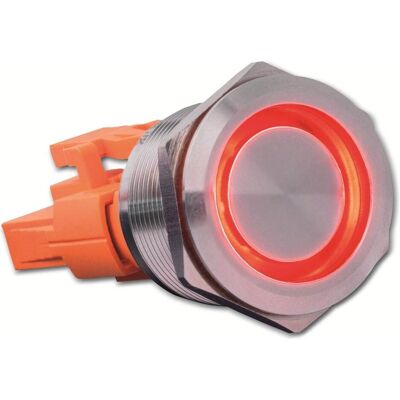 Joy-it Bouton 22B Verrouillage Rouge - Interrupteur poussoir IP67, 7A Joy-it Bouton 22B Verrouillage Rouge - Interrupteur poussoir IP67, 7A