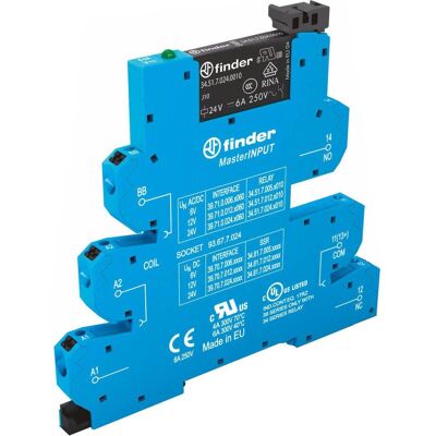 Finder Electromechanical Relay6A 230VAC, Relai Finder Electromechanical Relay6A 230VAC, Relai