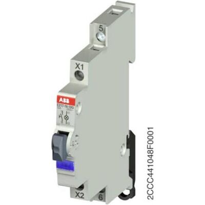 ABB E217-16-10G220 Bouton-poussoir lumineux bleu - Commutateur ABB E217-16-10G220 Bouton-poussoir lumineux bleu - Commutateur