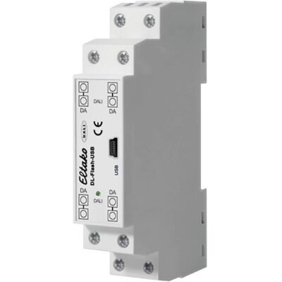 Eltako DL-Flash-USB Interface USB Rail DIN, profilé chapeau, Automatisation Eltako DL-Flash-USB Interface USB Rail DIN, profilé chapeau, Automatisation