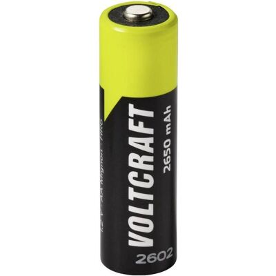 Voltcraft Piles rechargeables NiMH Mignon (AA) 2650 mAh 1,2 V, prêtes à l'emploi, lot de 4 (4 pcs, AA, 2650 mAh), Batteries + piles Voltcraft Piles rechargeables NiMH Mignon (AA) 2650 mAh 1,2 V, prêtes à l'emploi, lot de 4 (4 pcs, AA, 2650 mAh), Batteries + piles