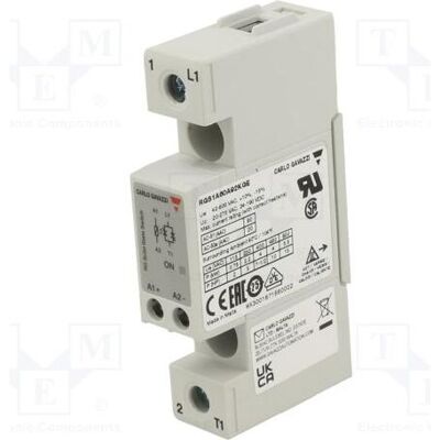 Carlo Gavazzi Relais : à semi-conducteurs Ucntrl : 20÷275 V CA, 24÷190 V CC 90 A 42÷660 V CA, Relai Carlo Gavazzi Relais : à semi-conducteurs Ucntrl : 20÷275 V CA, 24÷190 V CC 90 A 42÷660 V CA, Relai