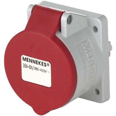 Mennekes, Prise de courant, MEN 1669 16A3P 9H400V Prise en saillie TwinCONTACT IP44 Mennekes, Prise de courant, MEN 1669 16A3P 9H400V Prise en saillie TwinCONTACT IP44