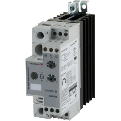 Carlo Gavazzi Relais : à semi-conducteurs Commande : 0÷5 V CC, 30 A, 190÷550 V CA, RGC1P, monophasé, Relai Carlo Gavazzi Relais : à semi-conducteurs Commande : 0÷5 V CC, 30 A, 190÷550 V CA, RGC1P, monophasé, Relai