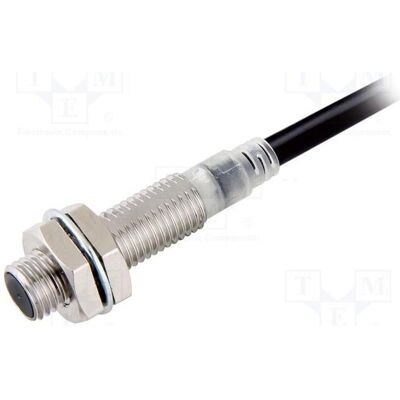 Omron Capteur : inductif Sortie : 2 fils, contact à ouverture (NO), 0÷2 mm, 10÷30 V CC, M8, 5 m, IP67 (Capteur), Module électronique Omron Capteur : inductif Sortie : 2 fils, contact à ouverture (NO), 0÷2 mm, 10÷30 V CC, M8, 5 m, IP67 (Capteur), Module électronique