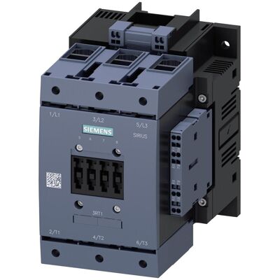 Siemens SIRIUS Contacteur 3RT1054-3AS36 - 55kW / 400V AC/DC Siemens SIRIUS Contacteur 3RT1054-3AS36 - 55kW / 400V AC/DC