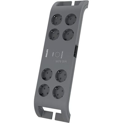 Philips Multiprise, Encre de puissance (8x, CEE 7/3, 2 m) Philips Multiprise, Encre de puissance (8x, CEE 7/3, 2 m)