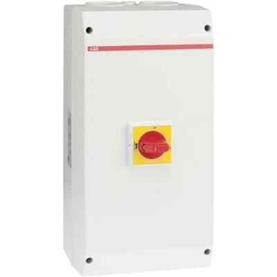 ABB - Interrupteur de Sécurité OTP125BA4M - 4 pôles 90A 415V - Montage frontal ABB - Interrupteur de Sécurité OTP125BA4M - 4 pôles 90A 415V - Montage frontal