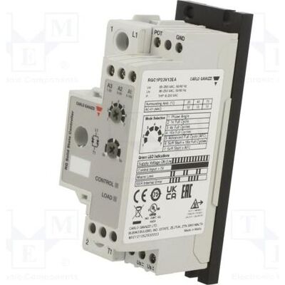 Carlo Gavazzi Relais : à semi-conducteurs, 15 A, 85÷265 V CA, RGC1P, monophasé, IP20, -40÷70 °C, Relai Carlo Gavazzi Relais : à semi-conducteurs, 15 A, 85÷265 V CA, RGC1P, monophasé, IP20, -40÷70 °C, Relai