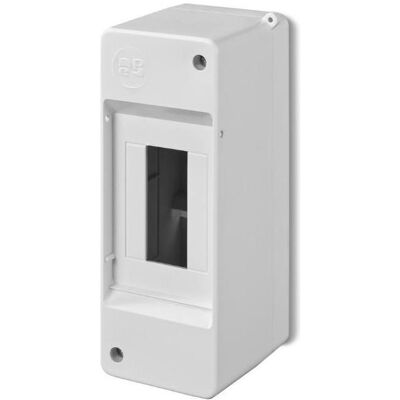 Elektro-Plast Armoire électrique modulaire 1 x 2, en saillie, IP20 (2302-00) (Boîtier), Accessoires électroniques + boîtier, Blanc Elektro-Plast Armoire électrique modulaire 1 x 2, en saillie, IP20 (2302-00) (Boîtier), Accessoires électroniques + boîtier, Blanc