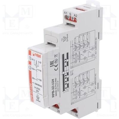 Relpol Relais bistable 2Z 8 A 24 V CA, Relai Relpol Relais bistable 2Z 8 A 24 V CA, Relai