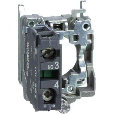 Schneider Bloc de contacts auxiliaires avec bride de fixation, Harmony XB4, métal, 22mm, 30mm, 1S, borne à, Bouton + interrupteur Schneider Bloc de contacts auxiliaires avec bride de fixation, Harmony XB4, métal, 22mm, 30mm, 1S, borne à, Bouton + interrupteur