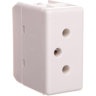 Gewiss, Prise de courant, 3P 10A 250V Prise standard suisse Gewiss, Prise de courant, 3P 10A 250V Prise standard suisse