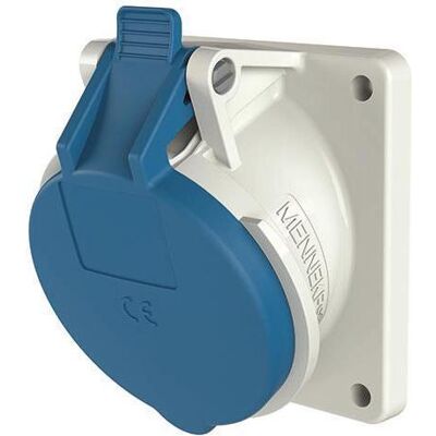 Mennekes 3008 Prise murale 16A 3P 6H 230V IP44 TwinCONTACT Mennekes 3008 Prise murale 16A 3P 6H 230V IP44 TwinCONTACT