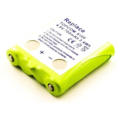 AGI 98297 - Batterie/accumulateur - Topcom - Vert - TOPCOM TWINTALKER 9100 - Nickel-Metallhy (1 pcs, Spécifique à l'appareil, 700 mAh), Batteries + piles AGI 98297 - Batterie/accumulateur - Topcom - Vert - TOPCOM TWINTALKER 9100 - Nickel-Metallhy (1 pcs, Spécifique à l'appareil, 700 mAh), Batteries + piles