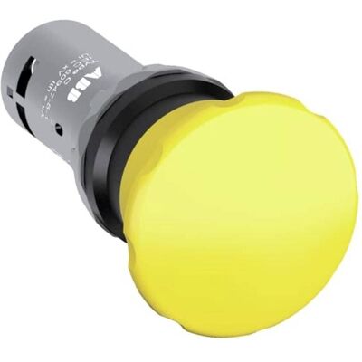 ABB Pilztaste, Bouton + interrupteur, Jaune ABB Pilztaste, Bouton + interrupteur, Jaune