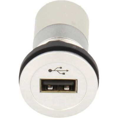 Connecteur USB encastré Schlegel - LED bleu, Durable, Facile à installer - USB 2.0 Connecteur USB encastré Schlegel - LED bleu, Durable, Facile à installer - USB 2.0