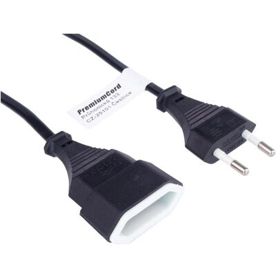 Premiumcord - Kpsm2 - 230V - 2 M - Rallonge de câble d'alimentation Premiumcord - Kpsm2 - 230V - 2 M - Rallonge de câble d'alimentation