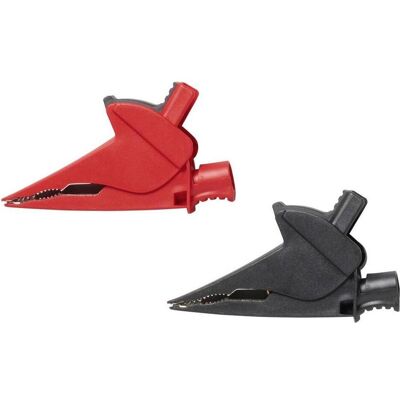 Fluke AC385 Krokodilklemmen-Set Rot, Schwarz Klemmbereich max.: 36.7 mm 1 Set, Métrologie, Noir, Rouge Fluke AC385 Krokodilklemmen-Set Rot, Schwarz Klemmbereich max.: 36.7 mm 1 Set, Métrologie, Noir, Rouge
