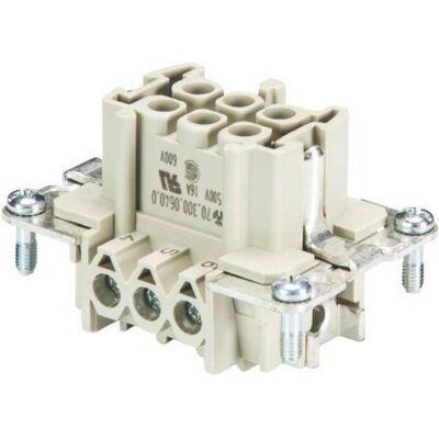 Wieland 70.300.0640.0 Insert femelle - Connecteur industriel lourd Wieland 70.300.0640.0 Insert femelle - Connecteur industriel lourd