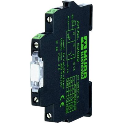 Murr Elektronik Relais optocoupleur Murrelektronik 52513 Tension de commutation (max.) : 48 V CC 1 pièce, Relai Murr Elektronik Relais optocoupleur Murrelektronik 52513 Tension de commutation (max.) : 48 V CC 1 pièce, Relai