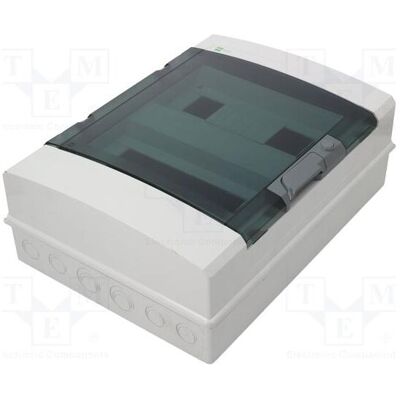 Elektro-Plast Coffret de dérivation modulaire en saillie EP-Lux Plus RN 2/26 IP 55 N+PE (1956-01), Accessoires électroniques + boîtier, Transparent, Gris Elektro-Plast Coffret de dérivation modulaire en saillie EP-Lux Plus RN 2/26 IP 55 N+PE (1956-01), Accessoires électroniques + boîtier, Transparent, Gris