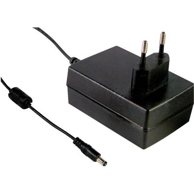 MeanWell Bloc d'alimentation médical GSM36E 264V 36W fiche de sécurité type C (CEE 7/16) fiche cylindrique, Chargeur universel MeanWell Bloc d'alimentation médical GSM36E 264V 36W fiche de sécurité type C (CEE 7/16) fiche cylindrique, Chargeur universel