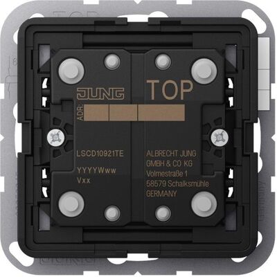 JUNG LSCD10921TE Extension de bouton KNX - 2-fach - Compatible avec divers appareils de contrôle JUNG LSCD10921TE Extension de bouton KNX - 2-fach - Compatible avec divers appareils de contrôle