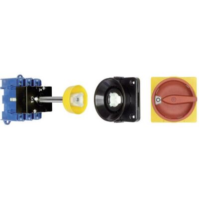 Kraus & Naimer KG64B.T203/09.VE - Interrupteur sectionneur 63A - Rouge, Jaune Kraus & Naimer KG64B.T203/09.VE - Interrupteur sectionneur 63A - Rouge, Jaune
