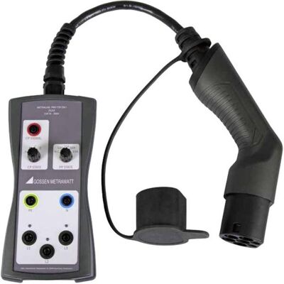 Gossen Adaptateur METRALINE PRO TYPE EM II Adaptateur de test monophasé et triphasé pour tester les bornes, Métrologie Gossen Adaptateur METRALINE PRO TYPE EM II Adaptateur de test monophasé et triphasé pour tester les bornes, Métrologie
