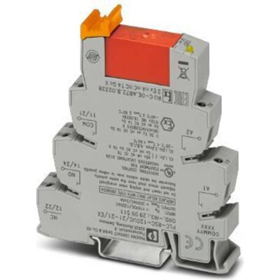 Module relais Phoenix Contact PLC-RSC-120UC/21-21/EX - 120V/AC, 6A, 2 inverseurs, 10 pièces Module relais Phoenix Contact PLC-RSC-120UC/21-21/EX - 120V/AC, 6A, 2 inverseurs, 10 pièces