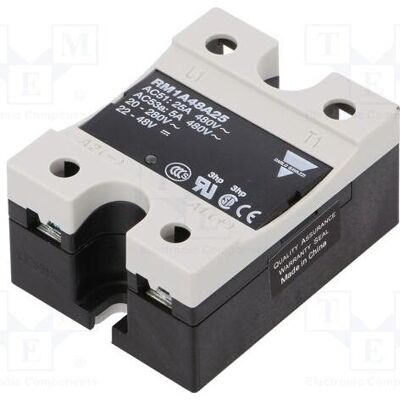 Carlo Gavazzi Relais : à semi-conducteurs Ucntrl : 20÷280 V CA, 22÷48 V CC, 25 A, 42÷530 V CA, Relai Carlo Gavazzi Relais : à semi-conducteurs Ucntrl : 20÷280 V CA, 22÷48 V CC, 25 A, 42÷530 V CA, Relai