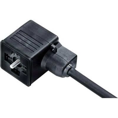 Connecteur de Valve Magnétique Binder 31 5234 300 000 Noir - IP67, 3m Connecteur de Valve Magnétique Binder 31 5234 300 000 Noir - IP67, 3m
