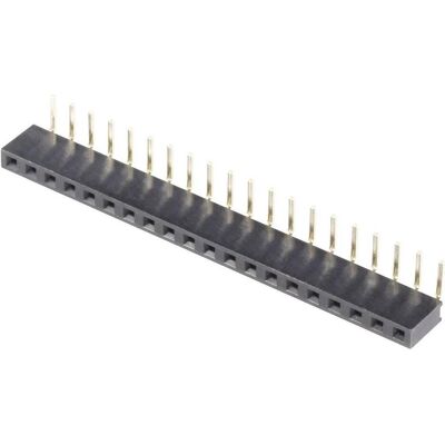 BKL Electronic Barrette de connecteurs (standard) Nombre de rangées : 1 Nombre de pôles par rangée : 36 10, Câble + prise électronique, Noir BKL Electronic Barrette de connecteurs (standard) Nombre de rangées : 1 Nombre de pôles par rangée : 36 10, Câble + prise électronique, Noir
