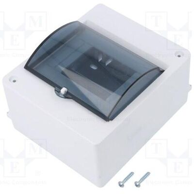 Elektro-Plast Boîtier modulaire en saillie MINI S-5 IP20, borne N 2305-01, Accessoires électroniques + boîtier, Noir, Blanc Elektro-Plast Boîtier modulaire en saillie MINI S-5 IP20, borne N 2305-01, Accessoires électroniques + boîtier, Noir, Blanc