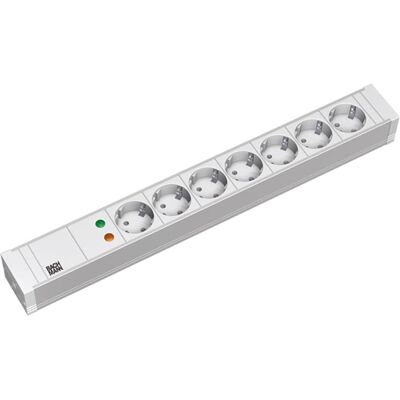Bachmann, Multiprise, Rallonge (rack (7x, CEE 7/3, CEE 7/4, 2 m) Bachmann, Multiprise, Rallonge (rack (7x, CEE 7/3, CEE 7/4, 2 m)