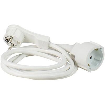 As - Schwabe, Rallonge, Rallonge PVC 2m, noir (2 m, CEE 7/3) As - Schwabe, Rallonge, Rallonge PVC 2m, noir (2 m, CEE 7/3)