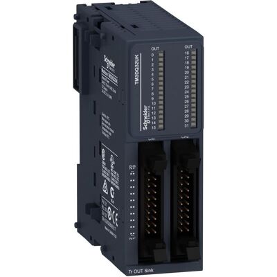 Schneider Electric TM3DQ32UK - Module de Sortie Numérique - 32 Transistors - AC/DC - Compact Schneider Electric TM3DQ32UK - Module de Sortie Numérique - 32 Transistors - AC/DC - Compact