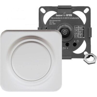 interBär 8152-008.01 Variateur blanc pour meubles - Dimmer switch interBär 8152-008.01 Variateur blanc pour meubles - Dimmer switch