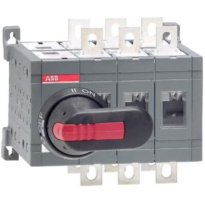 ABB Commutateur de charge, Bouton + interrupteur, Noir ABB Commutateur de charge, Bouton + interrupteur, Noir
