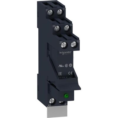 Schneider Electric RSB2A080BDPV - Relais d'interface - 8A, 24V DC, DPDT Schneider Electric RSB2A080BDPV - Relais d'interface - 8A, 24V DC, DPDT