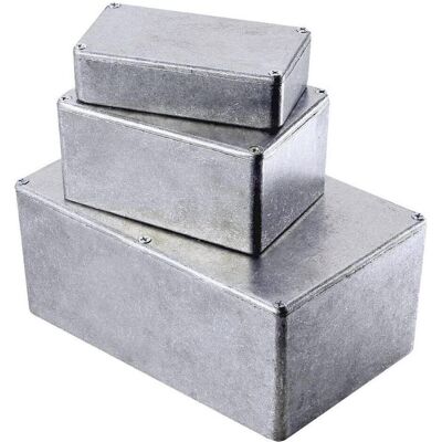 Boîtier Hammond 1590GBK - Noir - 100x50x25mm Boîtier Hammond 1590GBK - Noir - 100x50x25mm