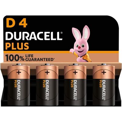 Duracell MN1300/LR20 Pile D - Puissance et Vie Supplémentaire Duracell MN1300/LR20 Pile D - Puissance et Vie Supplémentaire