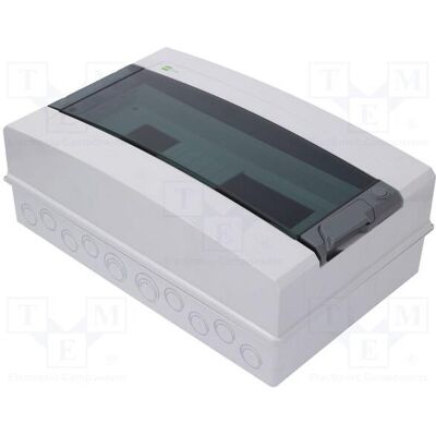 Elektro-Plast Coffret de dérivation modulaire en saillie EP-Lux Plus RN 1/19 IP 55 N+PE (1955-01) (Boîtier), Accessoires électroniques + boîtier, Gris Elektro-Plast Coffret de dérivation modulaire en saillie EP-Lux Plus RN 1/19 IP 55 N+PE (1955-01) (Boîtier), Accessoires électroniques + boîtier, Gris
