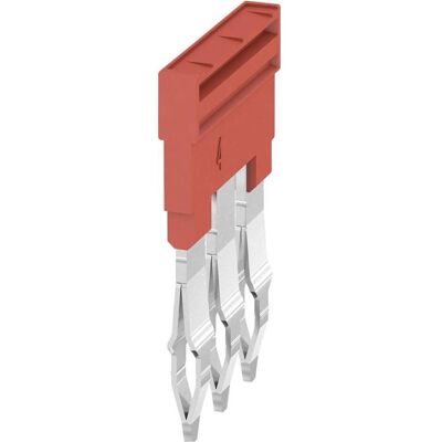 Weidmüller ZQV 4N/3 RD - Connecteur transversal 3 pôles - Rouge - Connecteur Weidmüller ZQV 4N/3 RD - Connecteur transversal 3 pôles - Rouge - Connecteur